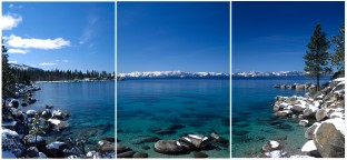 Easter Sunday, East Shore ,Lake Tahoe.